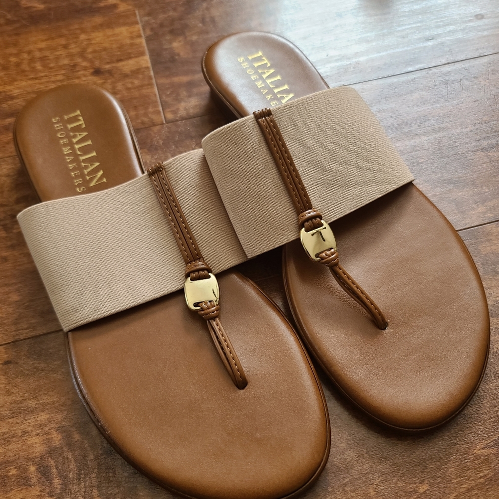 Italian shoemakers Sandals size 9